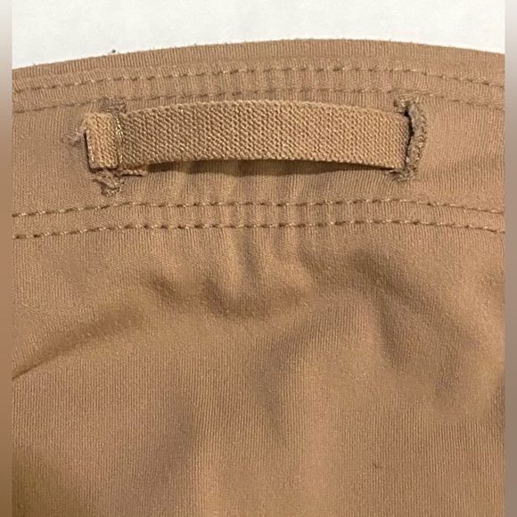 Aeropostale Womens M Solid Lt Brown/Tan High-Waisted Pocket Leggings Athletic - Picture 8 of 13